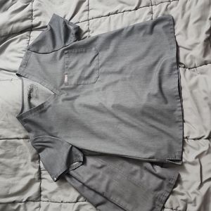 Figs gray scrub set medium